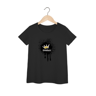 Nome do produto Street wear camiseta baby long prime linha Grafite Splash