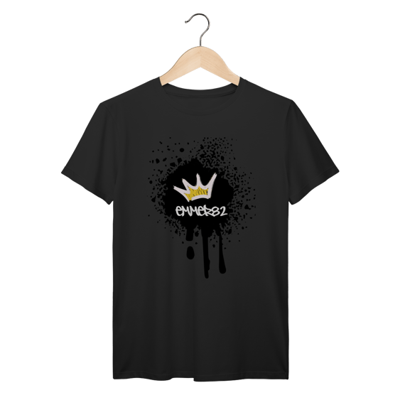 Street wear t-shirt prime linha Grafite Splash