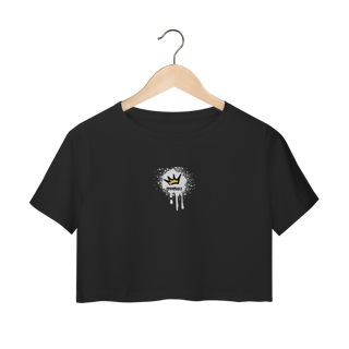 Nome do produto Streetwear camisa cropped linha grafite splash II