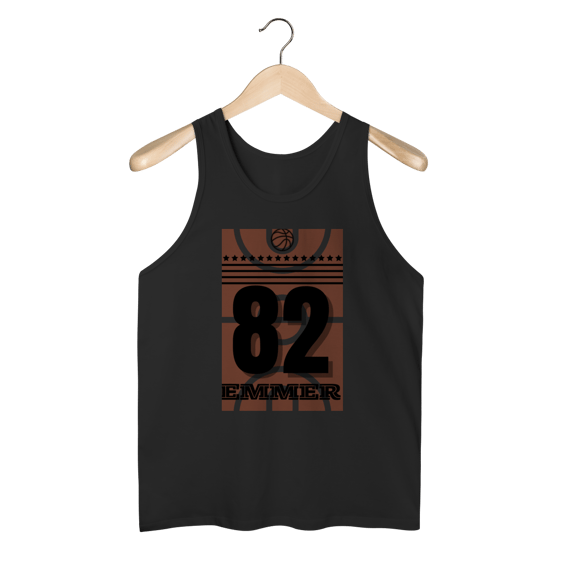 Streetwear regata masculina quality linha Basketball 82