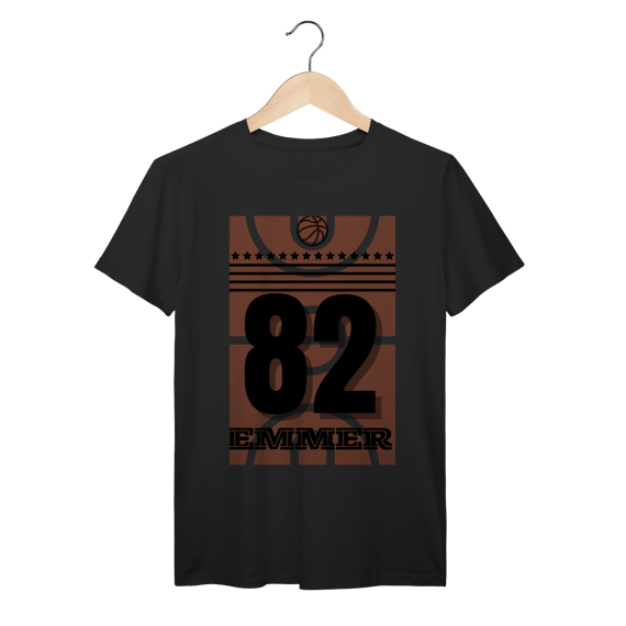Streetwear t-shirt prime linha Basketball 82