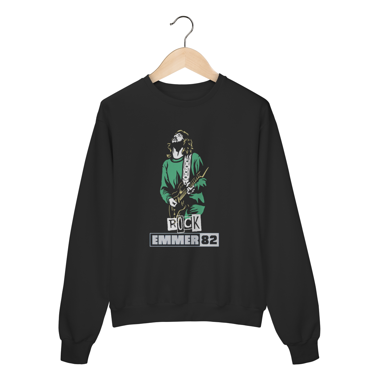 Nome do produto: Streetwear moletom prime fechado linha rock and roll