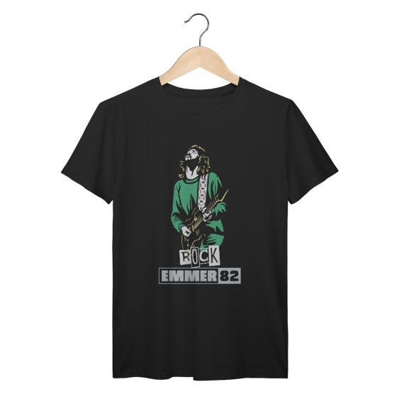 Streetwear t-shirt prime linha rock and roll