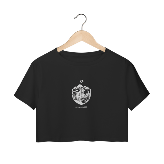 Camisa cropped Linha Biomas em Foco II
