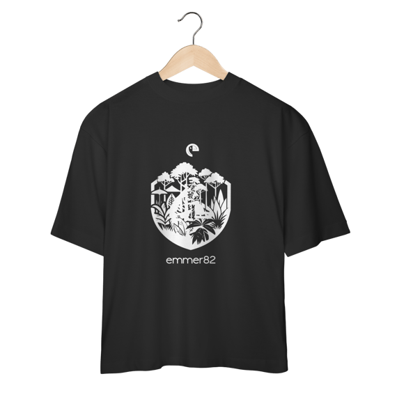 Camiseta oversized Linha Biomas em Foco II