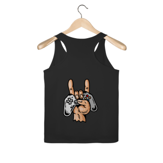 Nome do produto Street wear regata feminina sport dry uv linha hang loose - estampa posterior