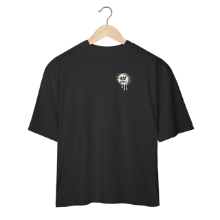 Nome do produto Streetwear camiseta oversized linha hang loose - estampa posterior