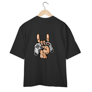 Nome do produto Streetwear camiseta oversized linha hang loose - estampa posterior
