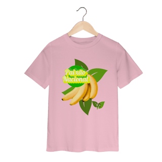 Nome do produto T-shirt classic infantil linha paixão nacional - banana