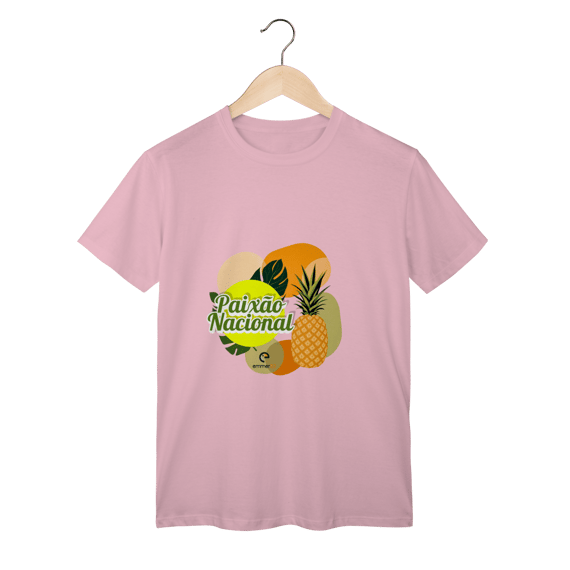 T-shirt classic linha paixão nacional - abacaxi