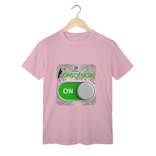 Nome do produto T-shirt classic linha consciência ON
