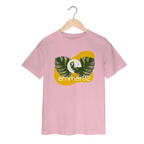 T-shirt classic infantil linha verão tropical