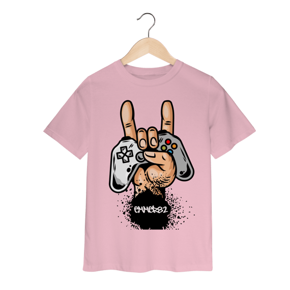 Streetwear t-shirt classic infantil linha hang loose.