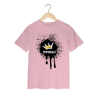 Nome do produto Street wear t-shirt classic infantil linha Grafite Splash
