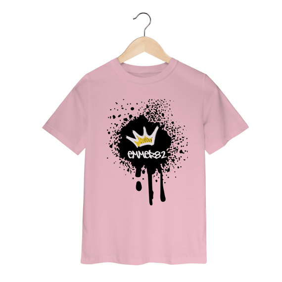 Street wear t-shirt classic infantil linha Grafite Splash