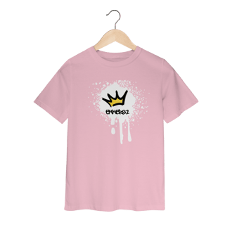 Nome do produto Streetwear t-shirt classic infantil linha grafite splash II