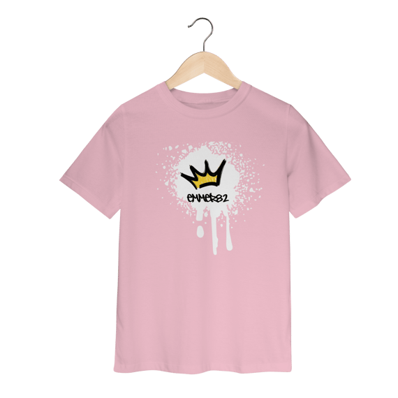 Streetwear t-shirt classic infantil linha grafite splash II