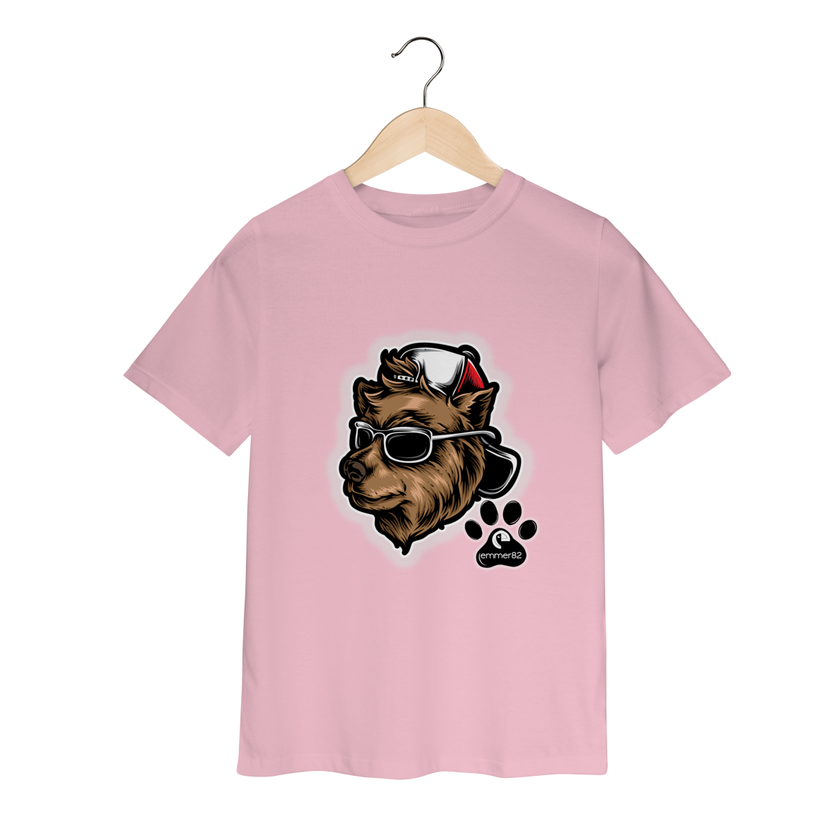 Nome do produto: Streetwear t-shirt classic infantil linha dogglass