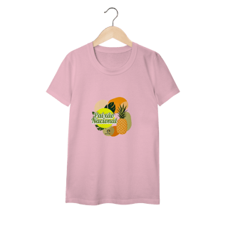 Nome do produto Camiseta baby long classic linha paixão nacional - abacaxi