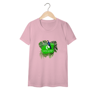 Nome do produto Camiseta baby long classic Linha A Natureza Resiste