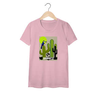 Nome do produto Camiseta baby long classic linha o sertão vive