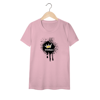 Nome do produto Street wear camiseta baby long classic  linha Grafite Splash