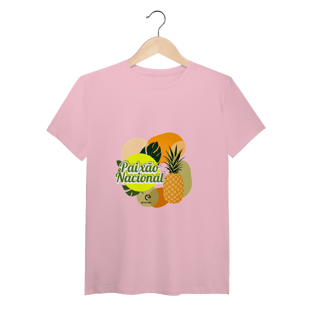 Nome do produto T-shirt pima linha paixão nacional - abacaxi