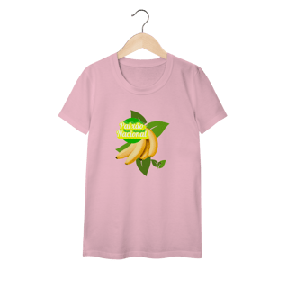 Nome do produto Camiseta baby long classic  linha paixão nacional - banana