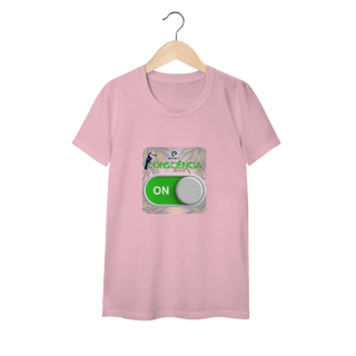 Nome do produto Camiseta baby long classic linha consciência ON