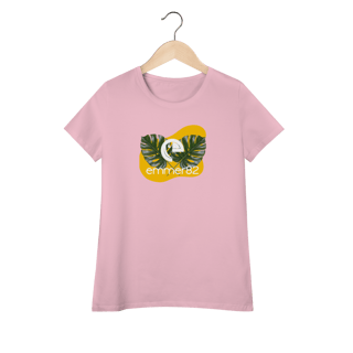 Nome do produto Camiseta baby long pima  linha verão tropical