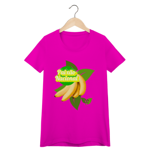 Nome do produto Camiseta baby long quality  linha paixão nacional - banana