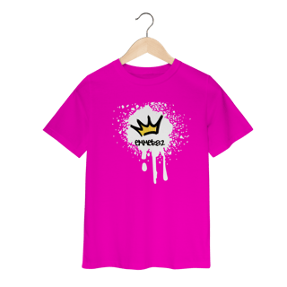 Nome do produto Streetwear t-shirt classic infantil linha grafite splash II