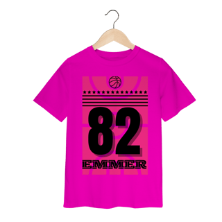 Nome do produto Streetwear t-shirt classic infantil linha Basketball 82