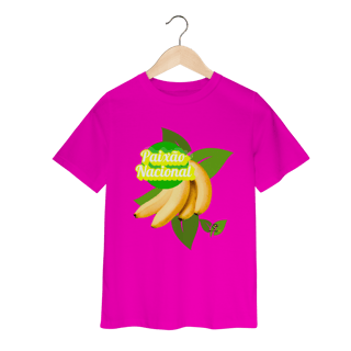 Nome do produto T-shirt classic infantil linha paixão nacional - banana