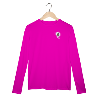 Nome do produto Street wear camisa manga longa sport dry uv linha hang loose - estampa posterior