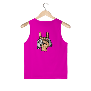 Nome do produto Street wear regata masculina sport dry uv linha hang loose - estampa posterior