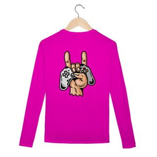 Nome do produto Street wear camisa manga longa sport dry uv linha hang loose - estampa posterior