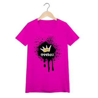 Nome do produto Street wear camiseta baby long quality linha Grafite Splash