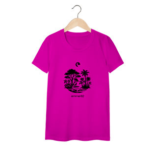 Nome do produto Camiseta baby long classic Linha Biomas em Foco III