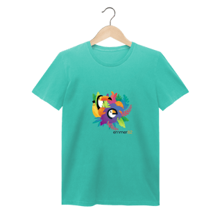 Nome do produto Camiseta baby long estonada linha tropicano