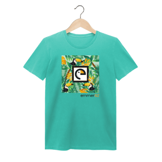 Nome do produto Camiseta baby long estonada linha tropicano II