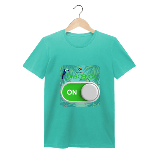 Nome do produto Camiseta baby long estonada linha consciência ON