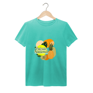 Nome do produto T-shirt estonada linha paixão nacional - abacaxi