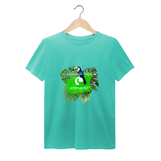 Nome do produto T-shirt estonada Linha A Natureza Resiste