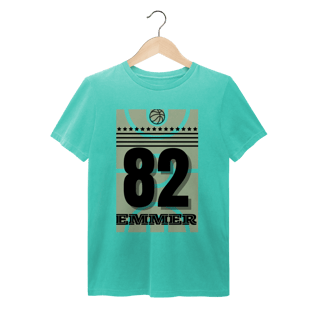 Nome do produto Streetwear t-shirt estonada linha Basketball 82