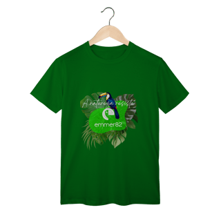 Nome do produto T-shirt classic Linha A Natureza Resiste