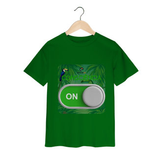 Nome do produto T-shirt classic infantil linha consciência ON