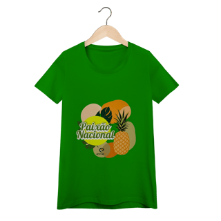 Nome do produto Camiseta baby long quality linha paixão nacional - abacaxi