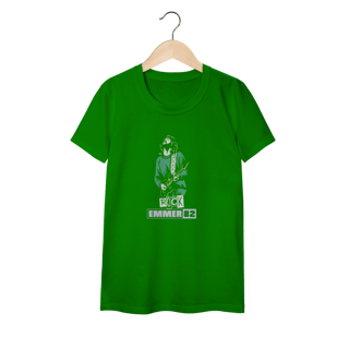 Nome do produto Streetwear camiseta baby long classic linha rock and roll