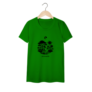 Nome do produto Camiseta baby long classic Linha Biomas em Foco III